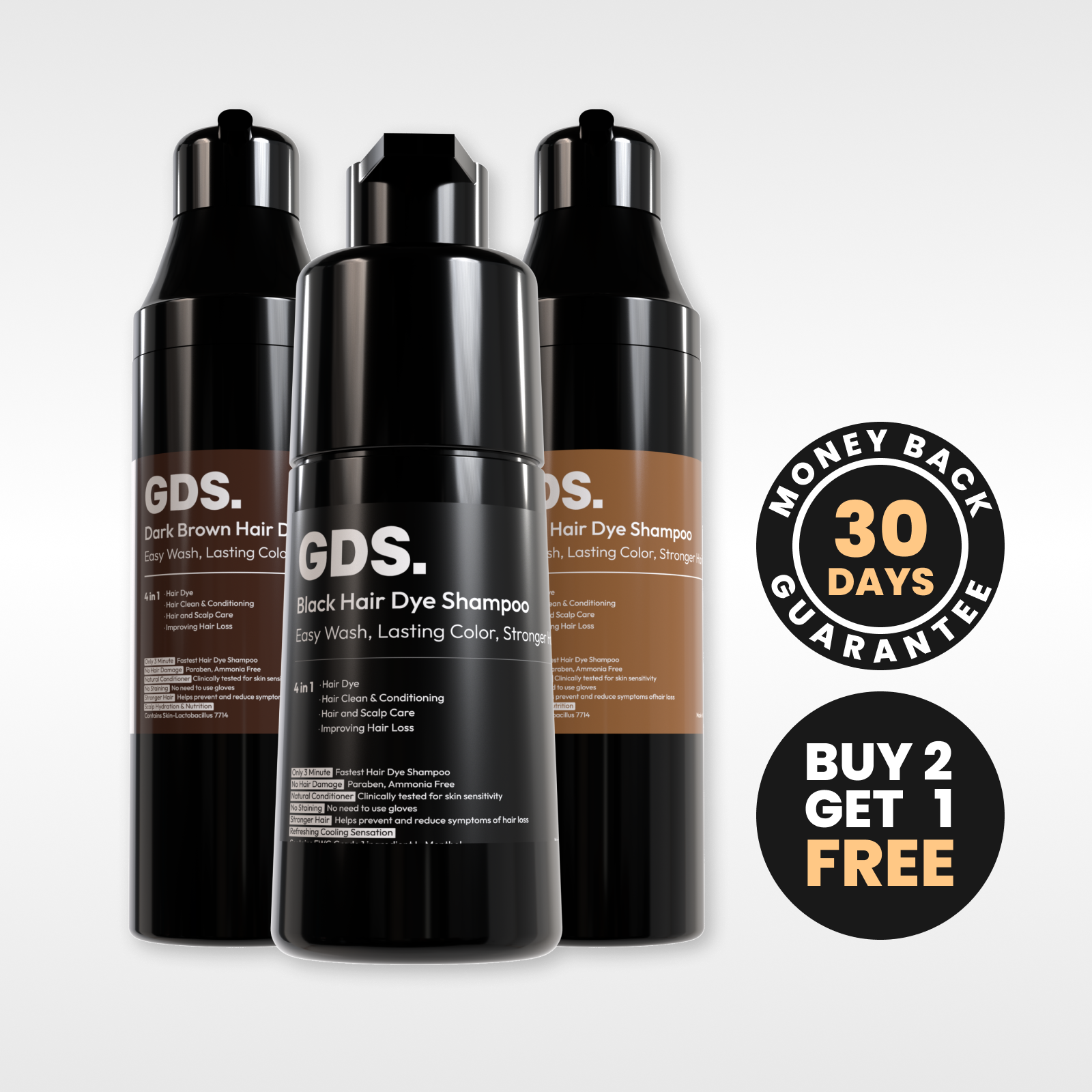 GDS. Hair Dye Shampoo