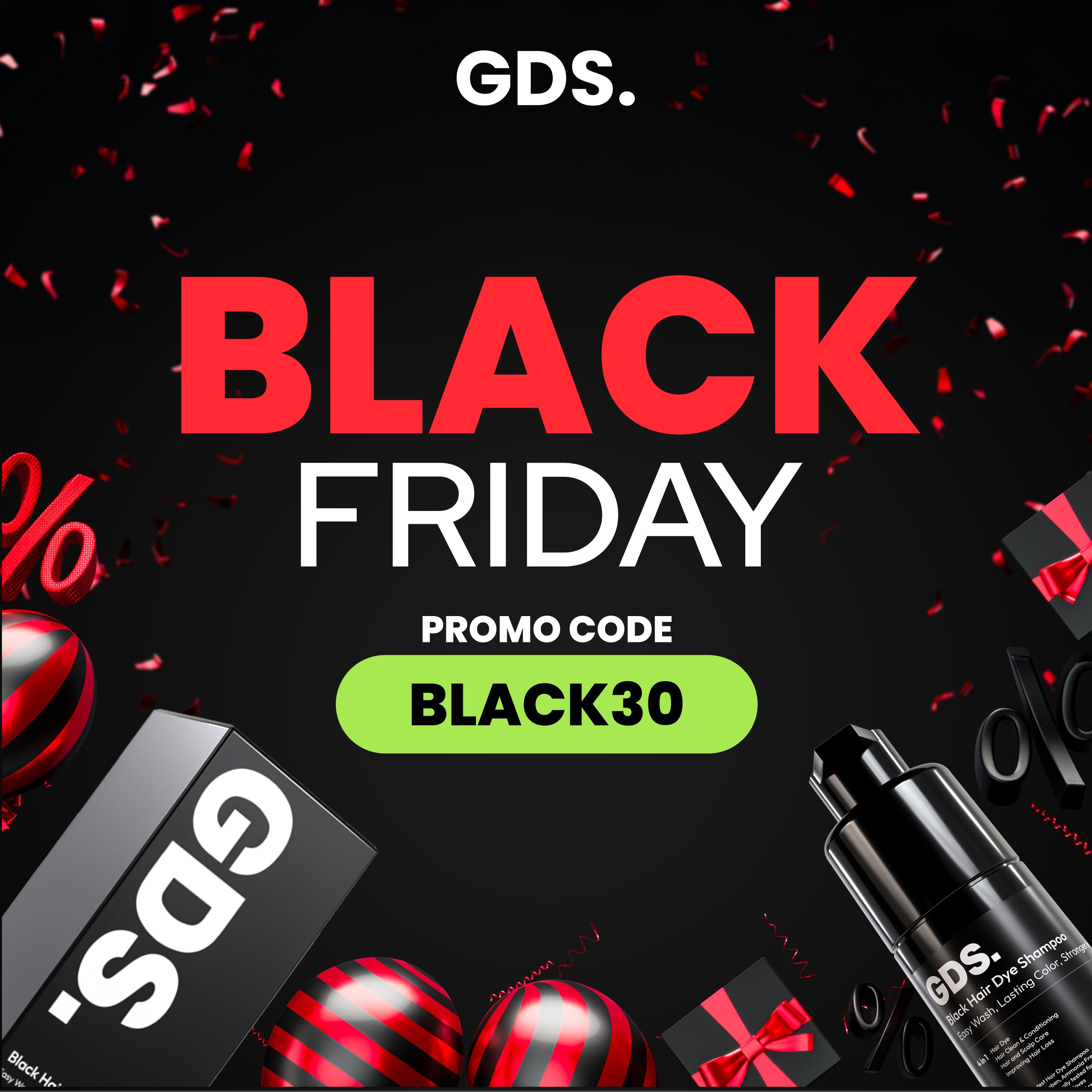 Black Friday!  [Season 2] GDS. Hair Dye Shampoo